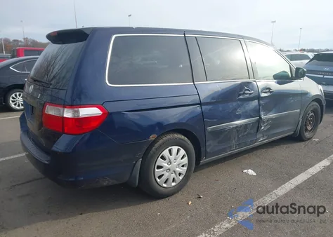 2007 Honda Odyssey Lx from USA, damaged, VIN 5FNRL38227B134073